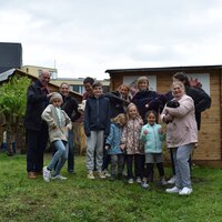 groep mensen bij klimaatinitiatief