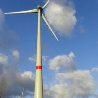 foto van windturbine 