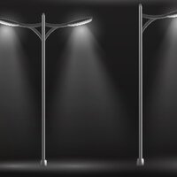 foto van enkele verlichtingsarmaturen