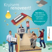 folder/affiche 'Kruisem renoveert!"