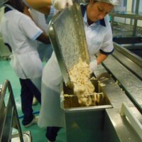 foto in een grootkeuken
