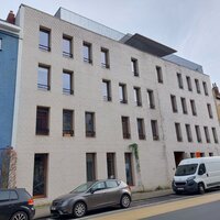 foto van de voorgevel van cohousing 