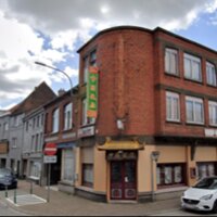 foto van de af te breken woningen