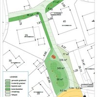 Ontwerpplan gemaakt door groendienst Koksijde