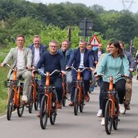 Vervoerregio Mechelen samen op de deelfiets